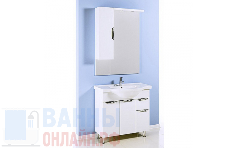 Мебель для ванной Aqwella ЭкоЛайн 85