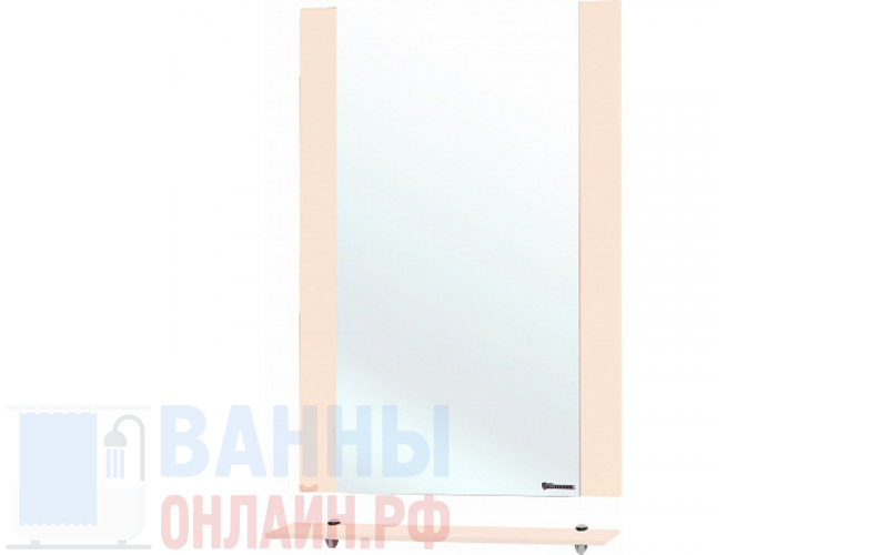 Зеркало Bellezza Рокко 60 бежевое