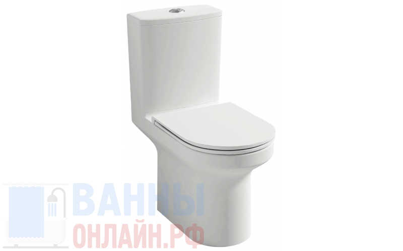 Унитаз-компакт Jacob Delafon Elite E29723-00 напольный безободковый с микролифтом