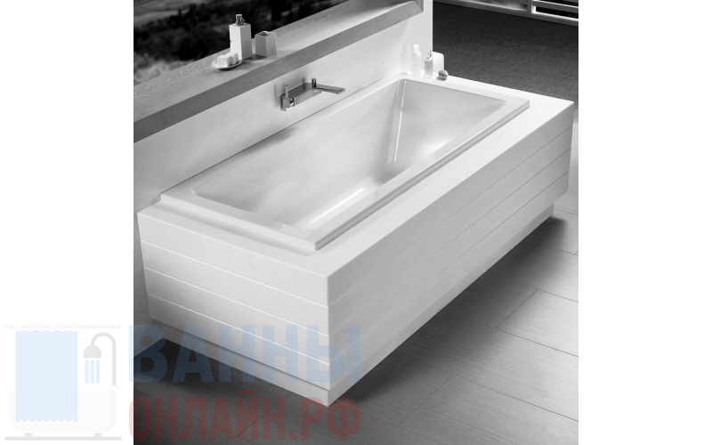 Акриловая ванна Riho Lusso 170x80 Plus без гидромассажа BA1200500000000