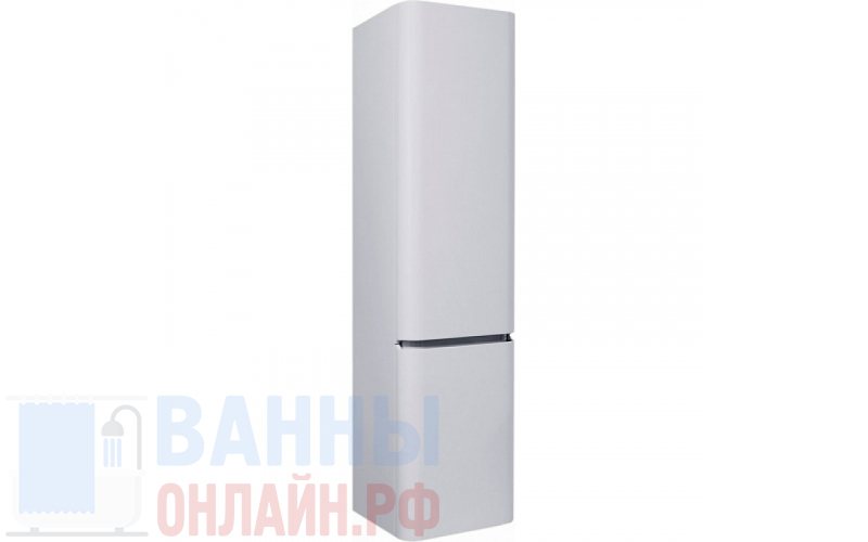 Шкаф-пенал Am.Pm Sensation 40 R, серый шелк
