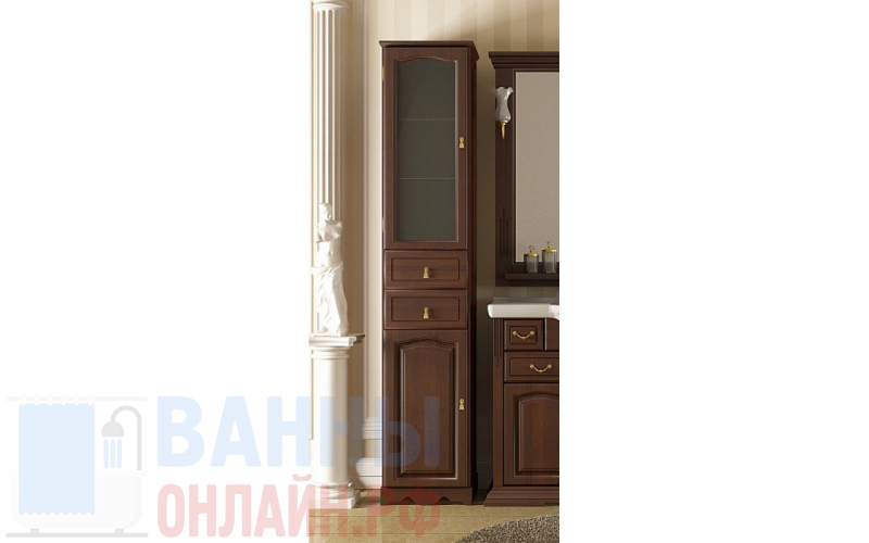 Шкаф-пенал Opadiris Риспекто 40 L нагал, без корзины