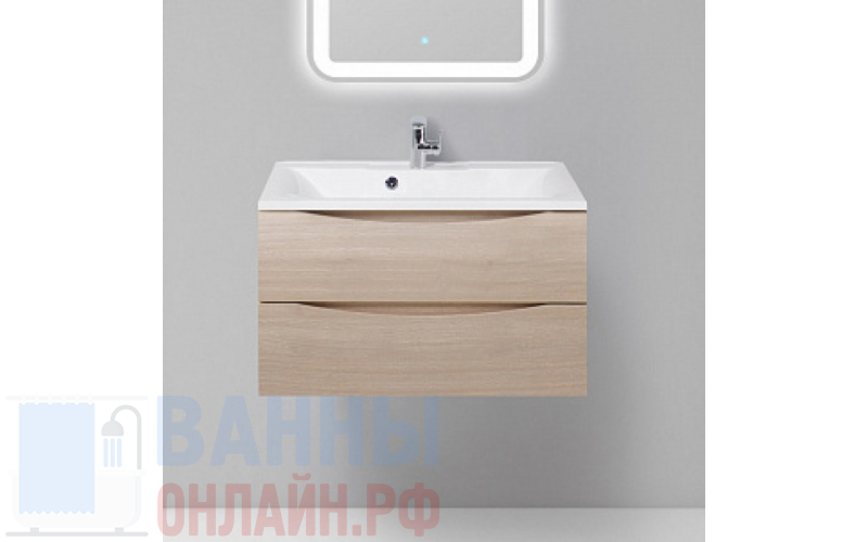 Тумба с раковиной BelBagno Marino 80 rovere grigio