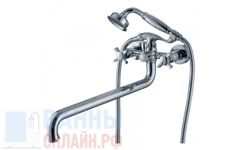 Смеситель для ванны Kaiser Cross 41055