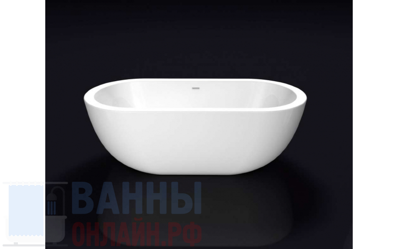 Ванна акриловая отдельностоящая BelBagno BB13-1700 Bianco