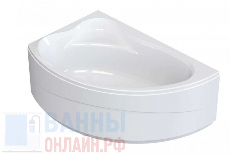 Акриловая ванна Cezares TEBE-150-100-41-L 1500x1000x410