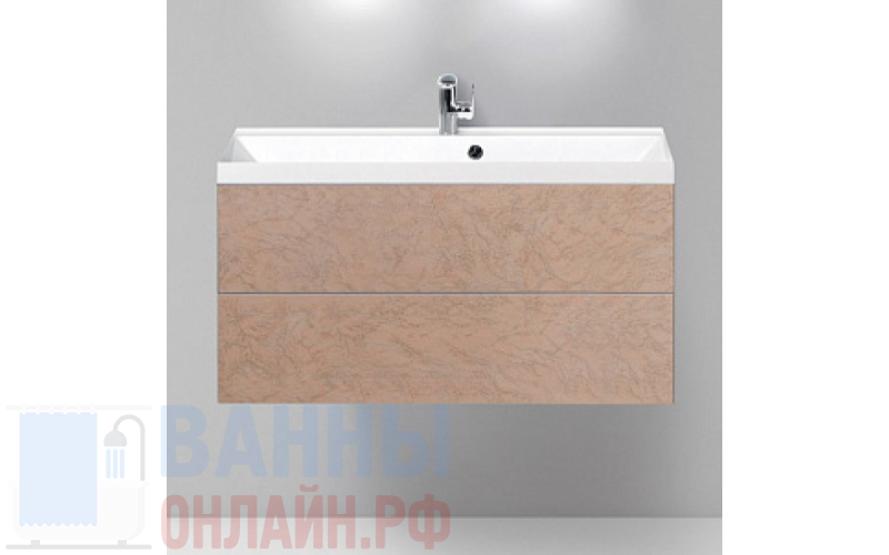 Тумба с раковиной BelBagno Regina 100 marmo rosa