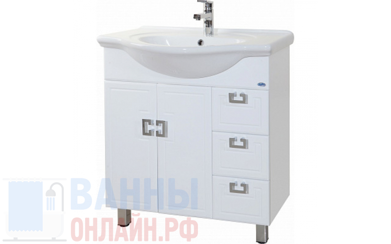 Тумба с раковиной Bellezza Миа 75