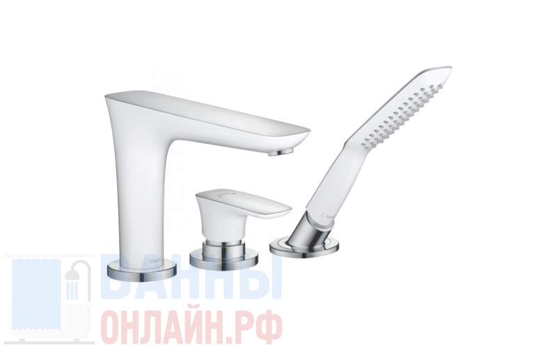 Смеситель Hansgrohe PuraVida 15432400 на борт ванны