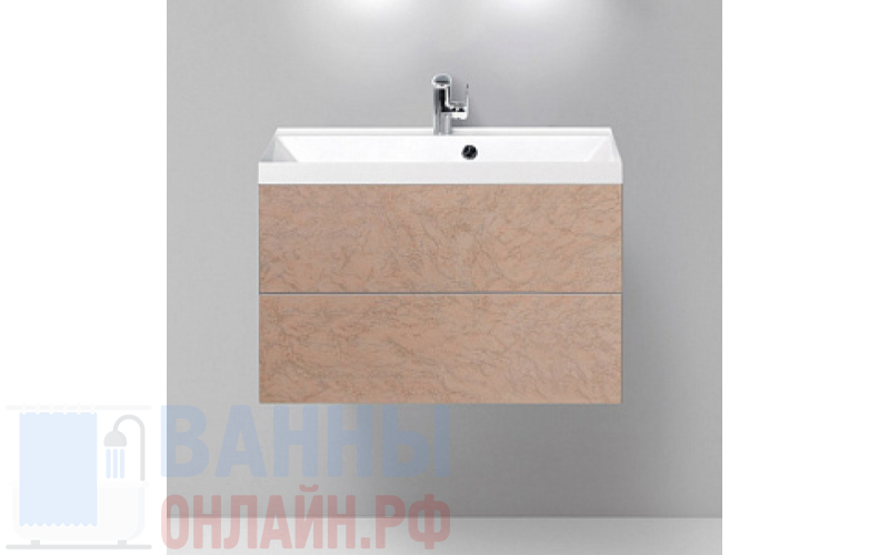 Тумба с раковиной BelBagno Regina 80 marmo rosa