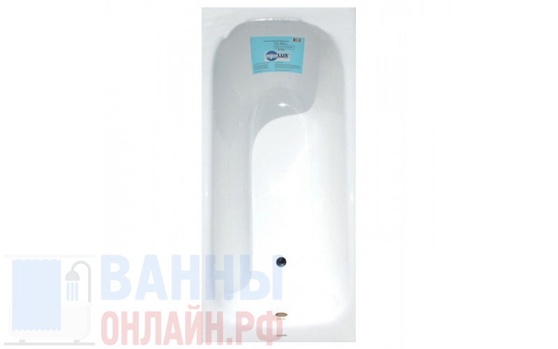 Чугунная ванна Aqualux ZYA 8-7 170x70