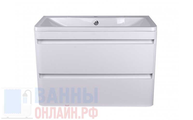 Тумба подвесная "Атлантика 90", Люкс антискрейч, PLUS