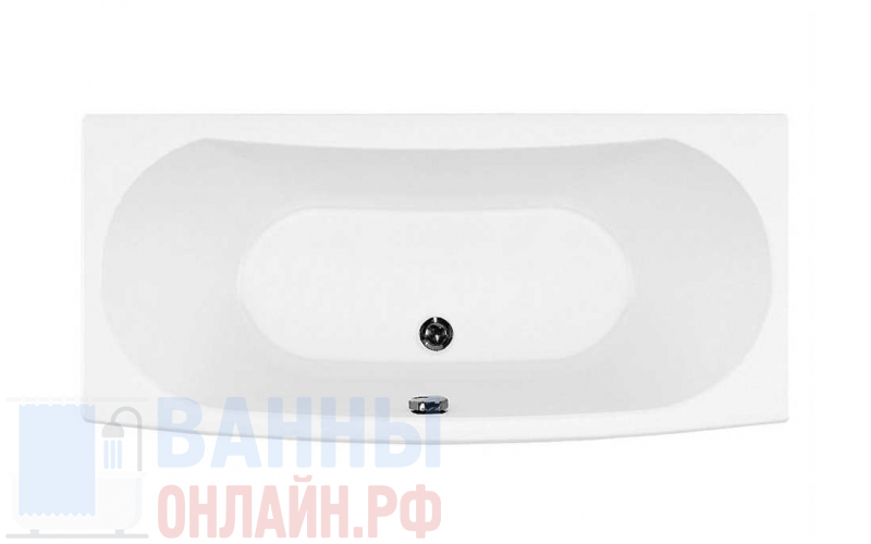 Акриловая ванна Aquanet Izabella 160x75