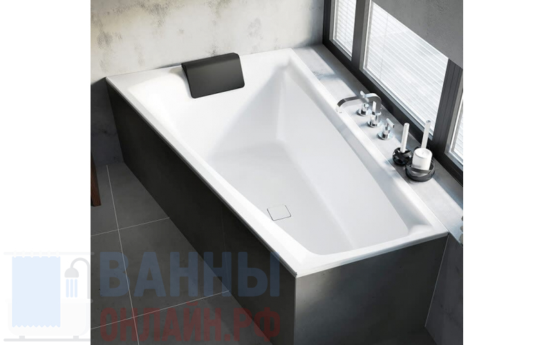 Акриловая ванна Riho Still Smart R 170x110 без гидромассажа BR0300500000000