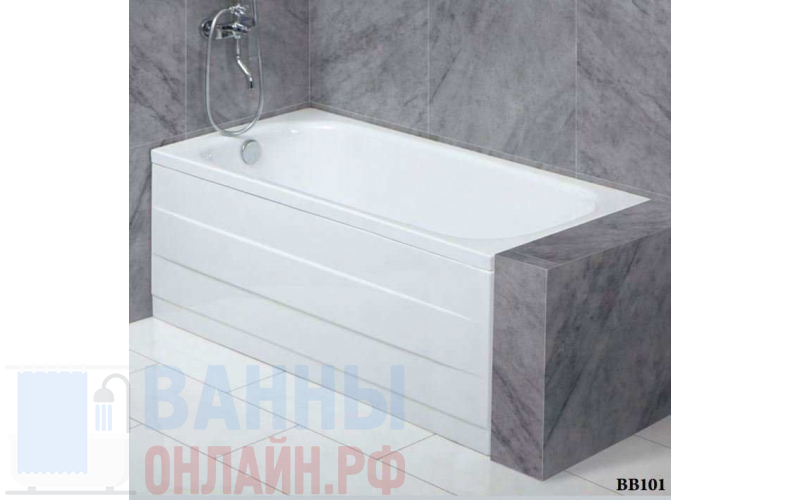 Акриловая ванна BelBagno BB101-130-70