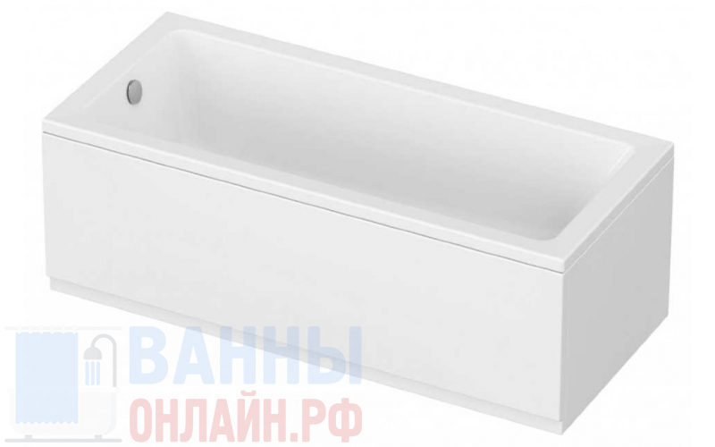 Акриловая ванна Cezares PLANE SOLO MINI-170-80-42 1700x800x420