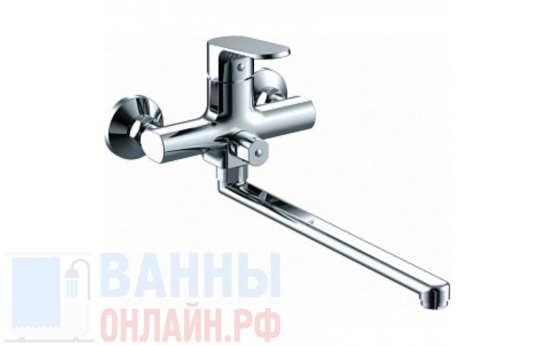 Смеситель Bravat Pure F6105161C-01A универсальный