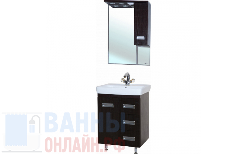 Мебель для ванной Bellezza Сиена 70 венге