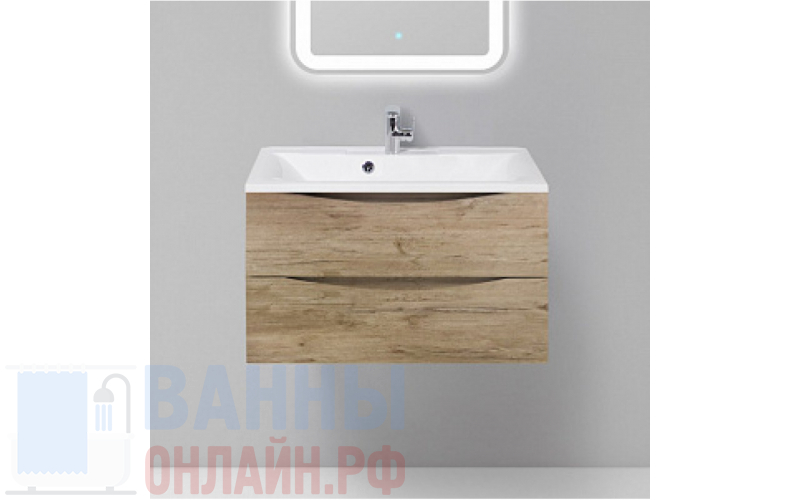 Тумба с раковиной BelBagno Marino 80 rovere nature