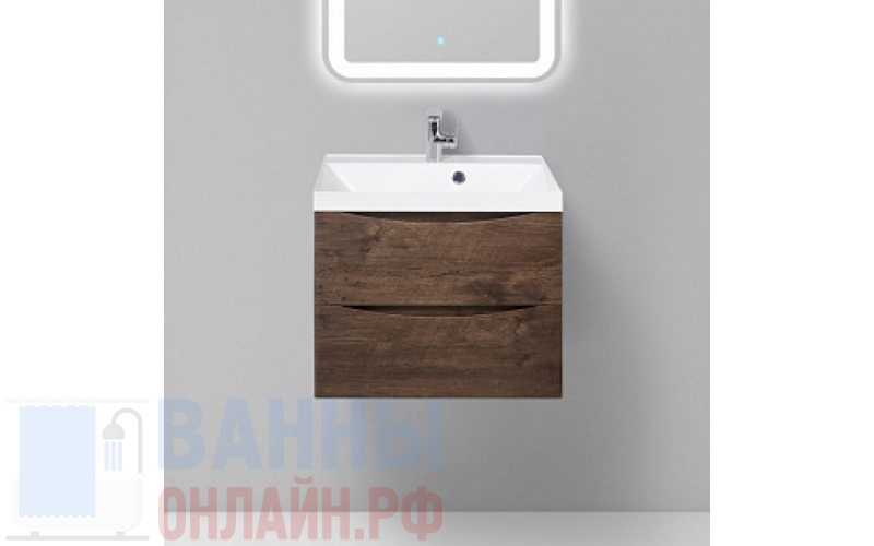 Тумба с раковиной BelBagno Marino 60 rovere moro