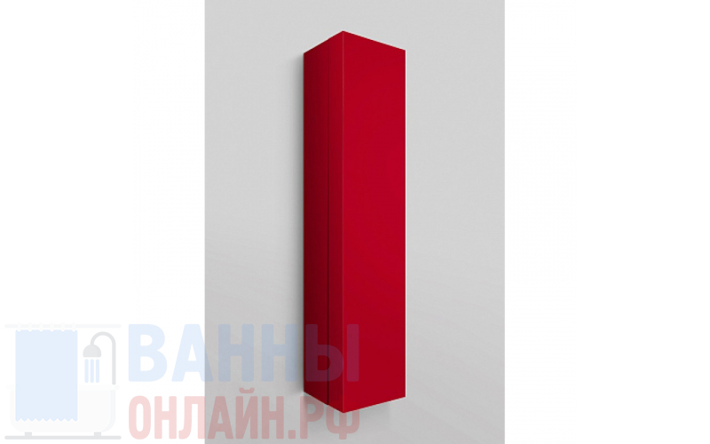 Шкаф-пенал Am.Pm Spirit V2.0 35 R подвесной, красный глянец