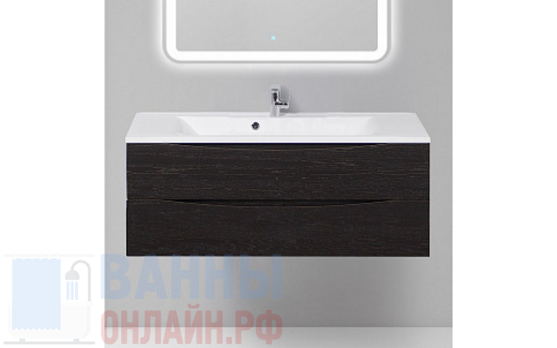 Тумба с раковиной BelBagno Marino 120 rovere cioccolato amaro