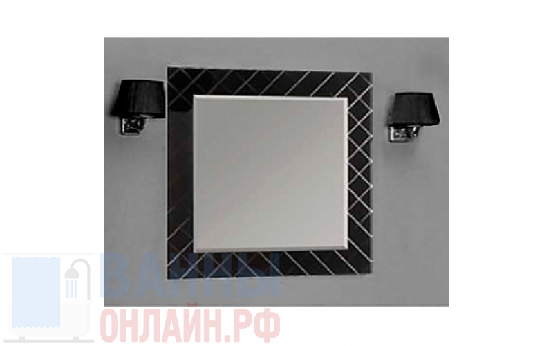 Зеркало Акватон Венеция 90 черное