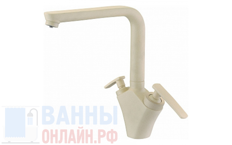 Смеситель Elghansa Kitchen 56A5981-Champagne для кухонной мойки