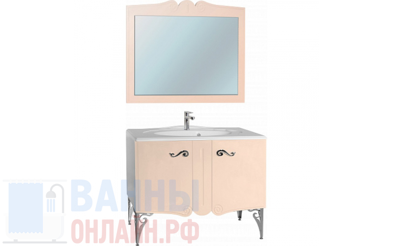 Мебель для ванной Bellezza Эстель 100 бежевая