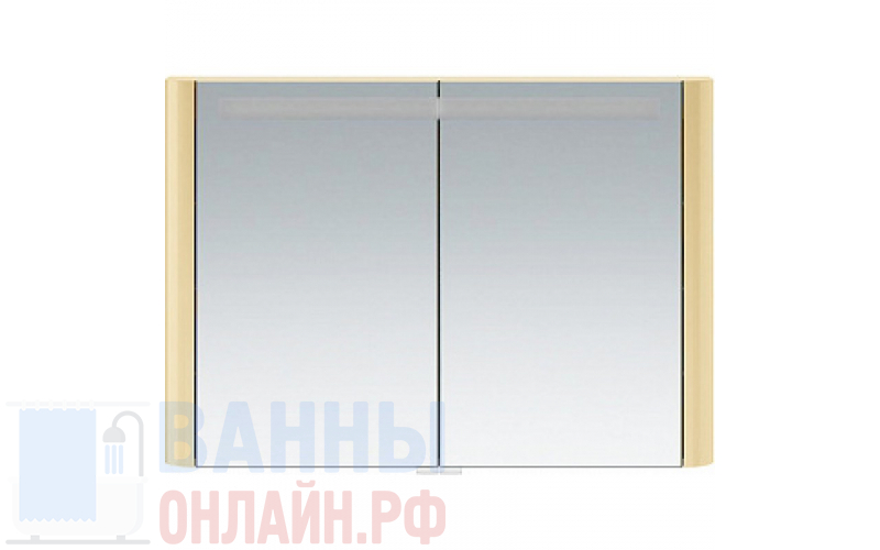 Зеркало-шкаф Am.Pm Sensation 100 нуга