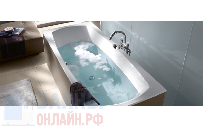 Акриловая ванна Villeroy & Boch My Art 170х75 UBQ170MYA2V-01 alpin