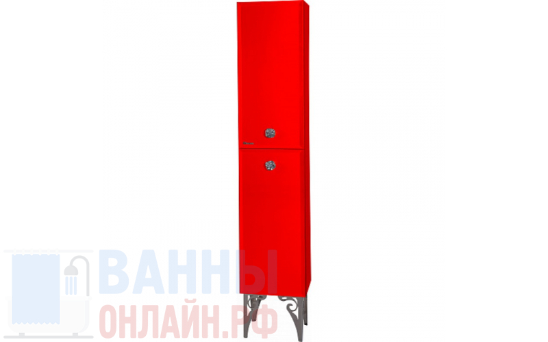 Шкаф-пенал Bellezza Луссо 35 L красный