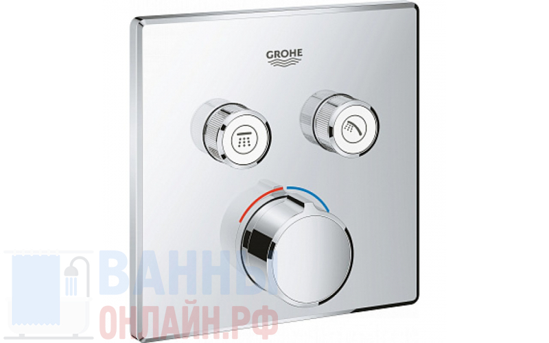 Смеситель Grohe Grohtherm SmartControl 29148000 для ванны с душем
