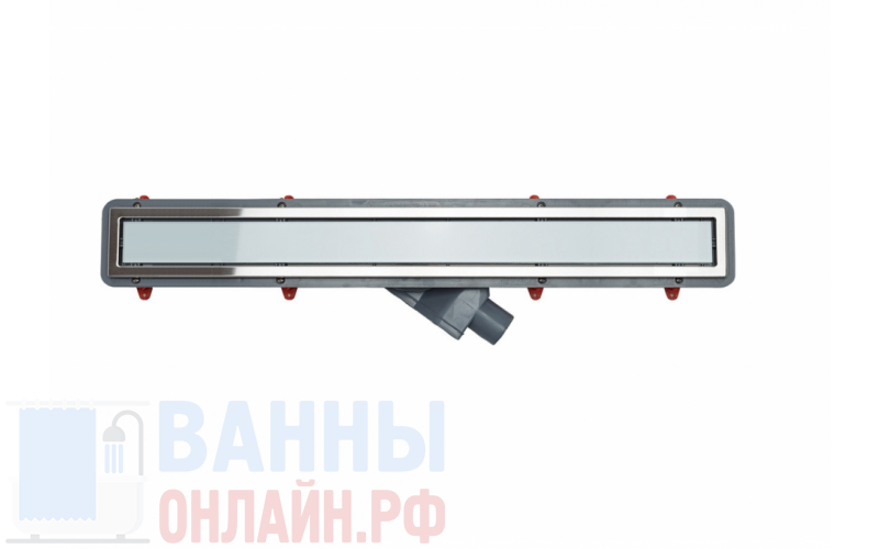 Линейный трап PESTAN Confluo Premium White Glass Line 13000284