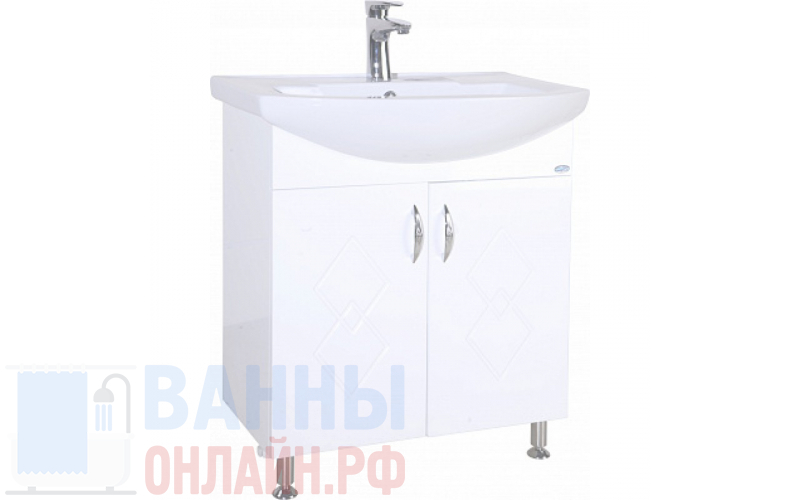 Тумба с раковиной Bellezza Элеганс 65
