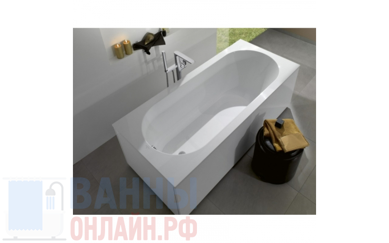 Акриловая ванна Villeroy & Boch Oberon 170х75 UBQ170OBE2V-96 star white