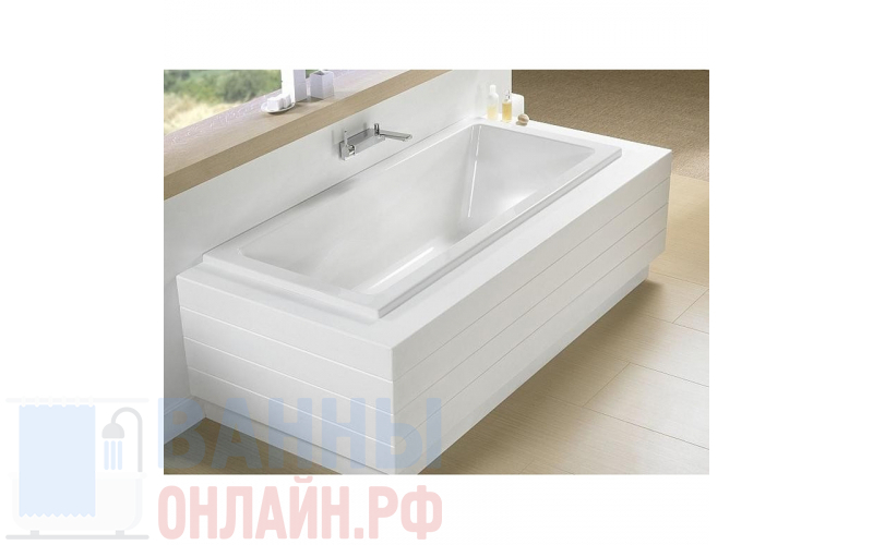 Акриловая ванна Riho Lusso 190x80 без гидромассажа BA5900500000000