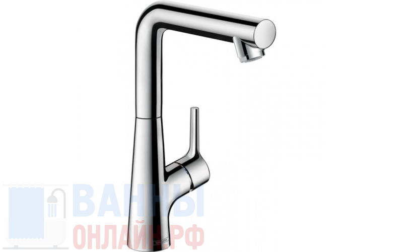 Смеситель Hansgrohe Talis S 72105000 для раковины, с донным клапаном