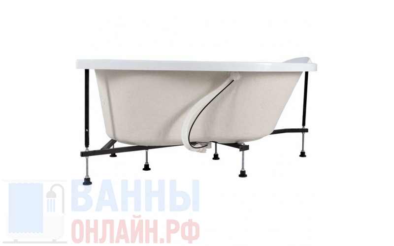 Каркас сварной для акриловой ванны Aquanet Capri 160x100 L