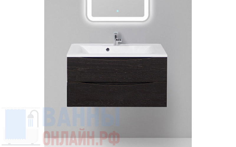 Тумба с раковиной BelBagno Marino 90 rovere cioccolato amaro