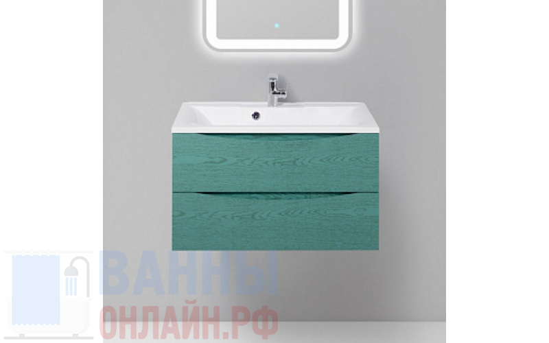 Тумба с раковиной BelBagno Marino 80 patinato mirto