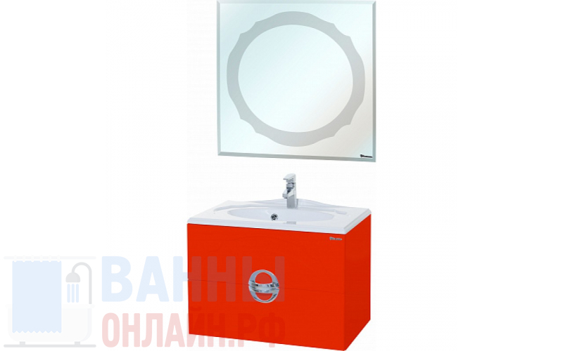 Мебель для ванной Bellezza Флоренция 80 красная