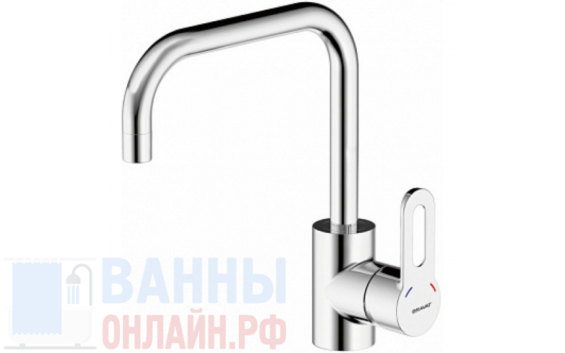 Смеситель Bravat Stream-D F737163C-2 для кухонной мойки