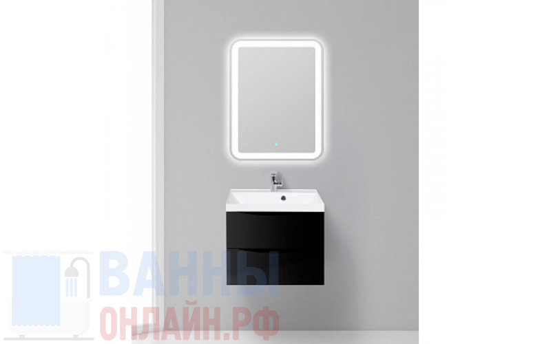 Мебель для ванной BelBagno Marino 60 nero lucido