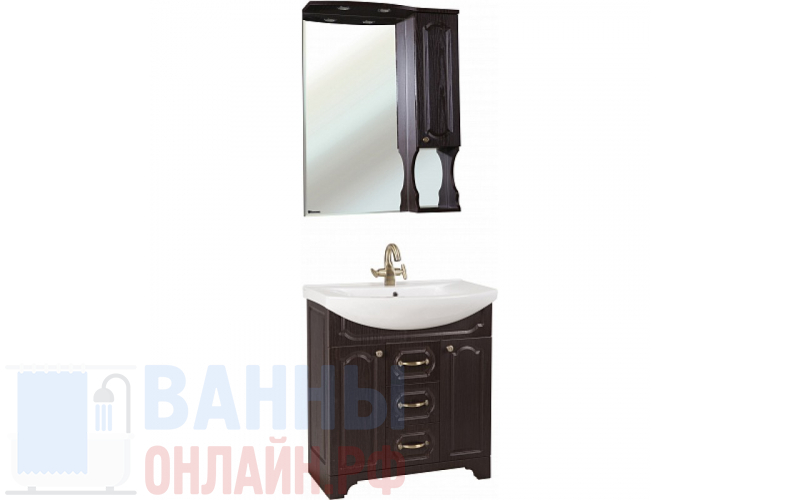 Мебель для ванной Bellezza Камелия 75 венге