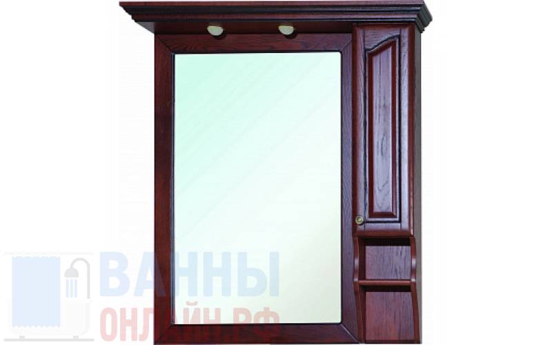 Зеркало-шкаф Bellezza Рим 110 R вишня