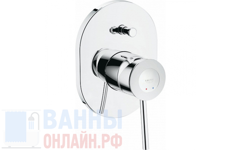 Смеситель Grohe BauClassic 29047000 С ВНУТРЕННЕЙ ЧАСТЬЮ