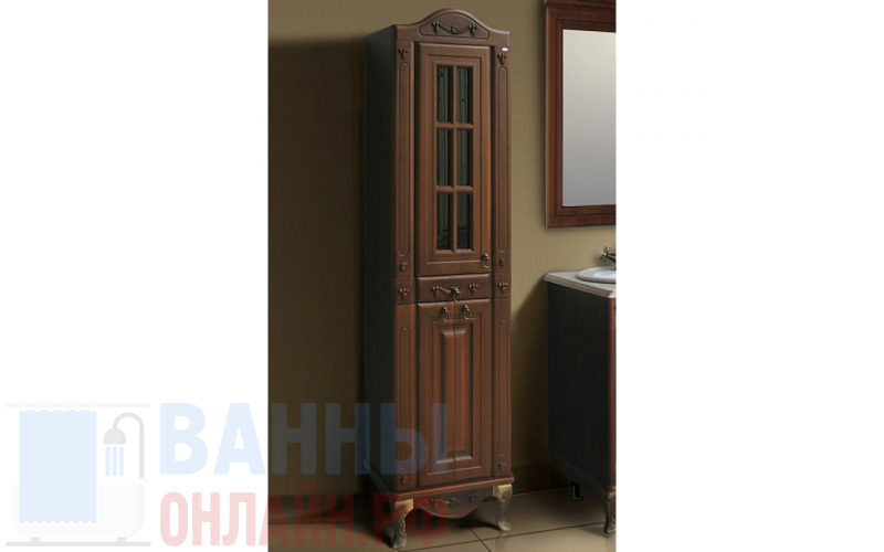 Шкаф-пенал Атолл Верона скуро