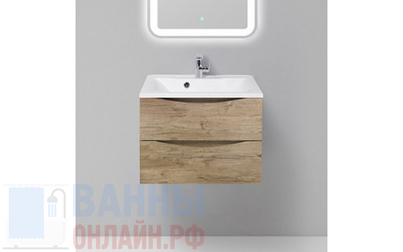 Тумба с раковиной BelBagno Marino 65 rovere nature