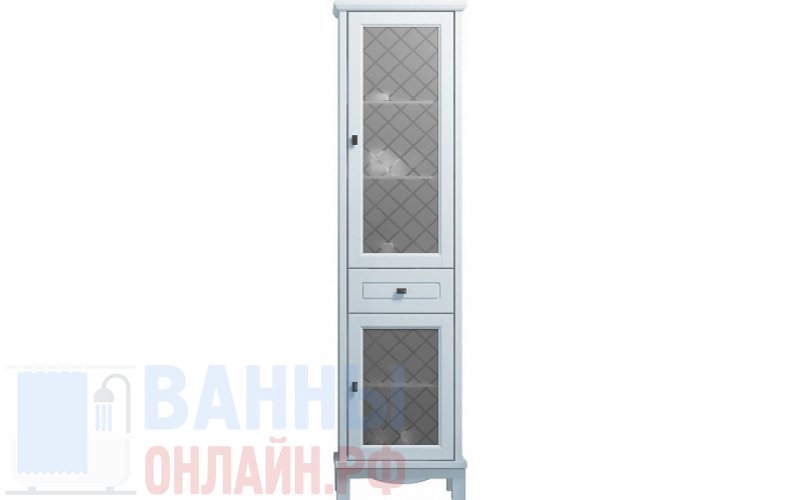 Шкаф-пенал Opadiris Омега 45 R голубой
